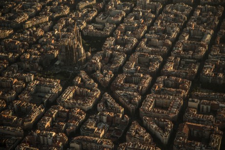 Barcelona from the air